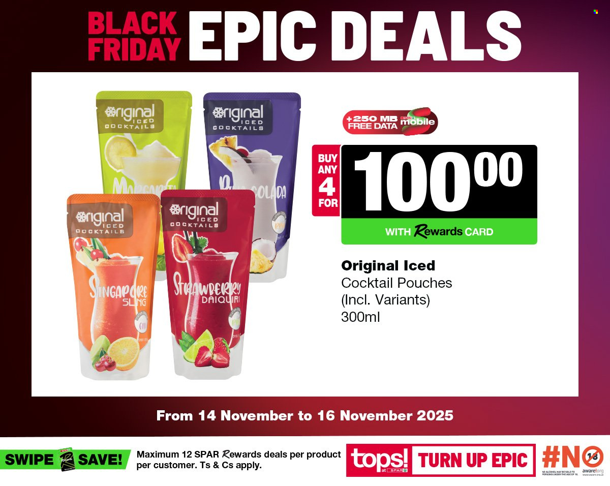 TOPS at SPAR specials - 14/11/2025 - 16/11/2025. Page 3