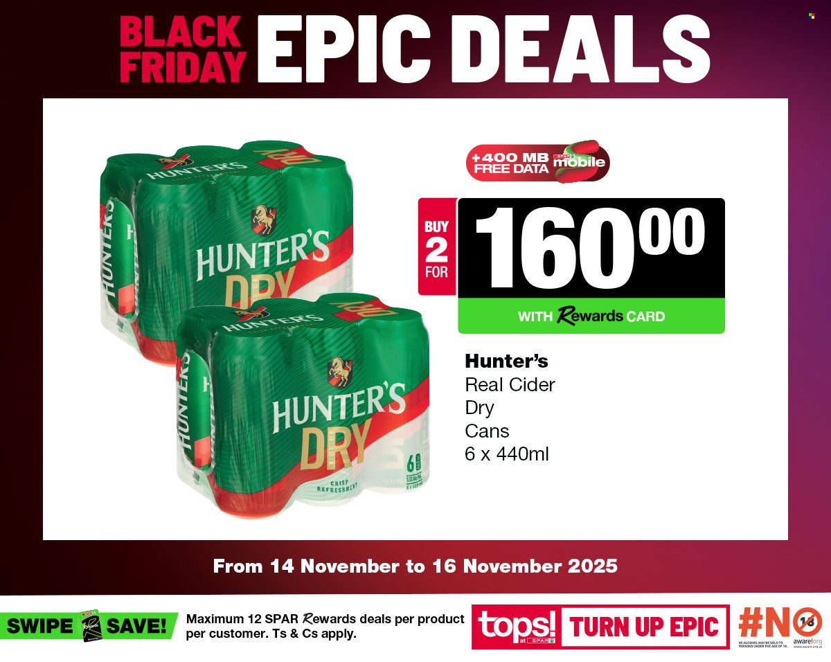 TOPS at SPAR specials - 14/11/2025 - 16/11/2025. Page 4