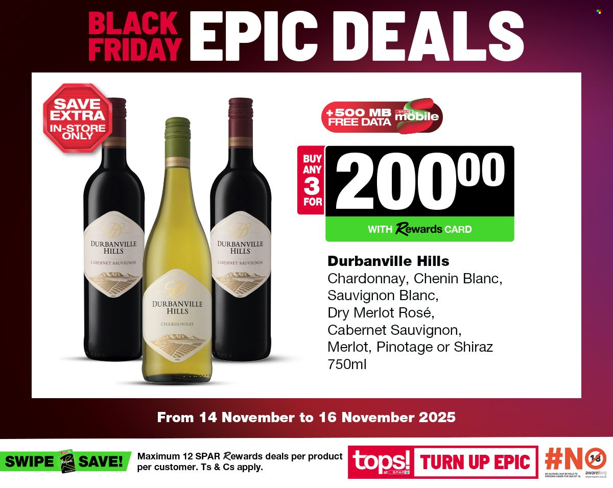 TOPS at SPAR specials - 14/11/2025 - 16/11/2025. Page 6