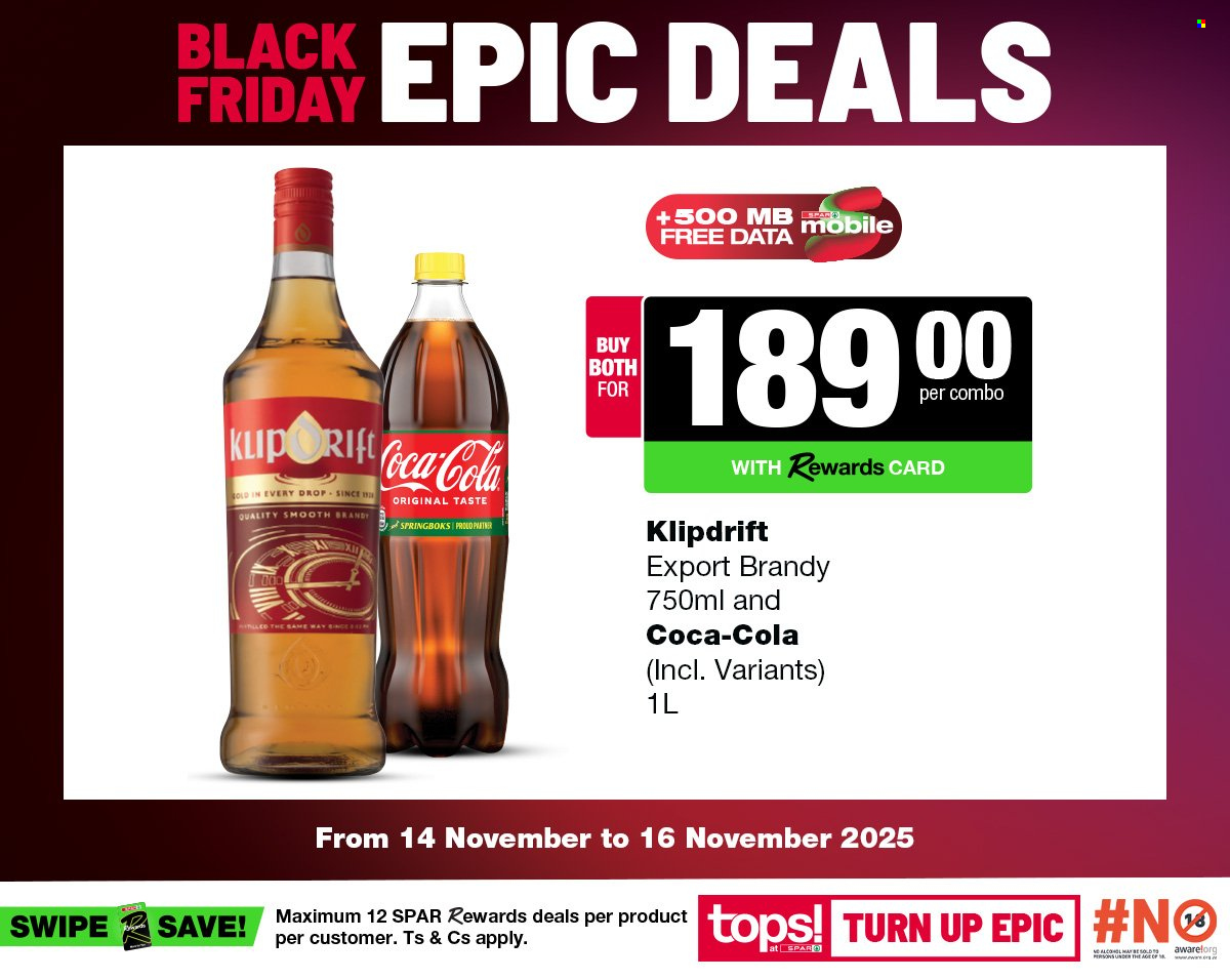 TOPS at SPAR specials - 14/11/2025 - 16/11/2025. Page 11