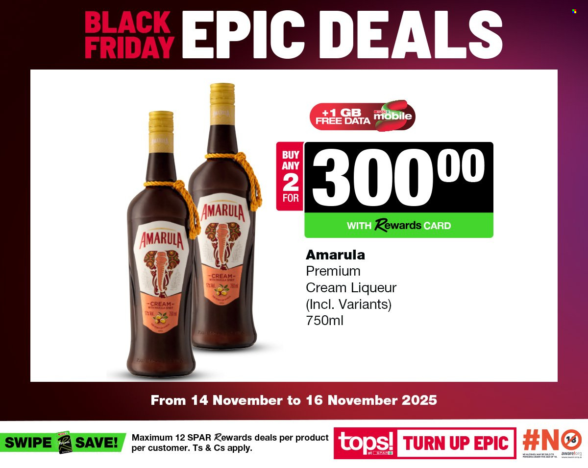 TOPS at SPAR specials - 14/11/2025 - 16/11/2025. Page 15