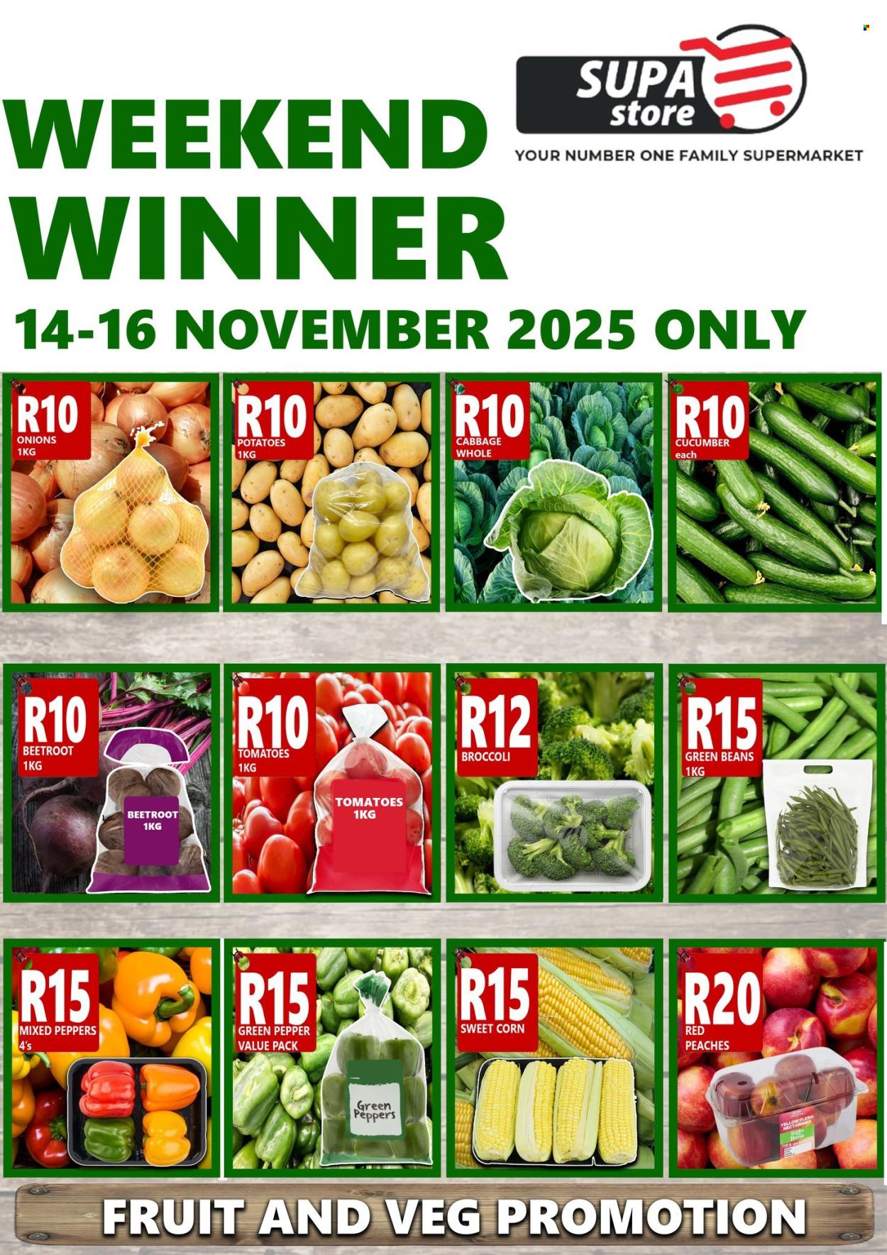Supa Store specials - 14/11/2025 - 16/11/2025. Page 1