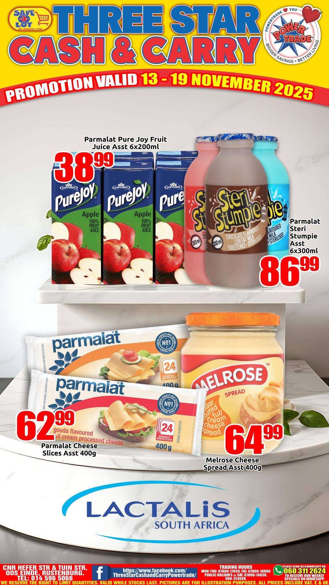 Three Star Cash and Carry specials - 13/11/2025 - 19/11/2025. Page 1