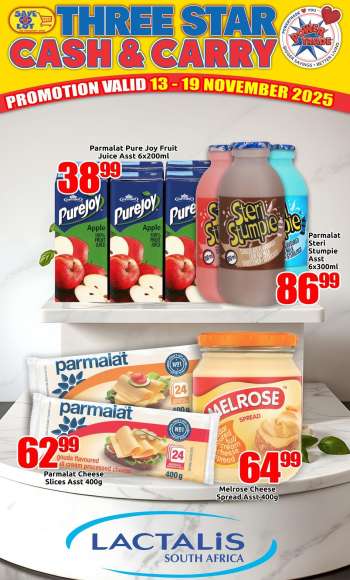 Three Star Cash and Carry catalogue  - 13/11/2025 - 19/11/2025.