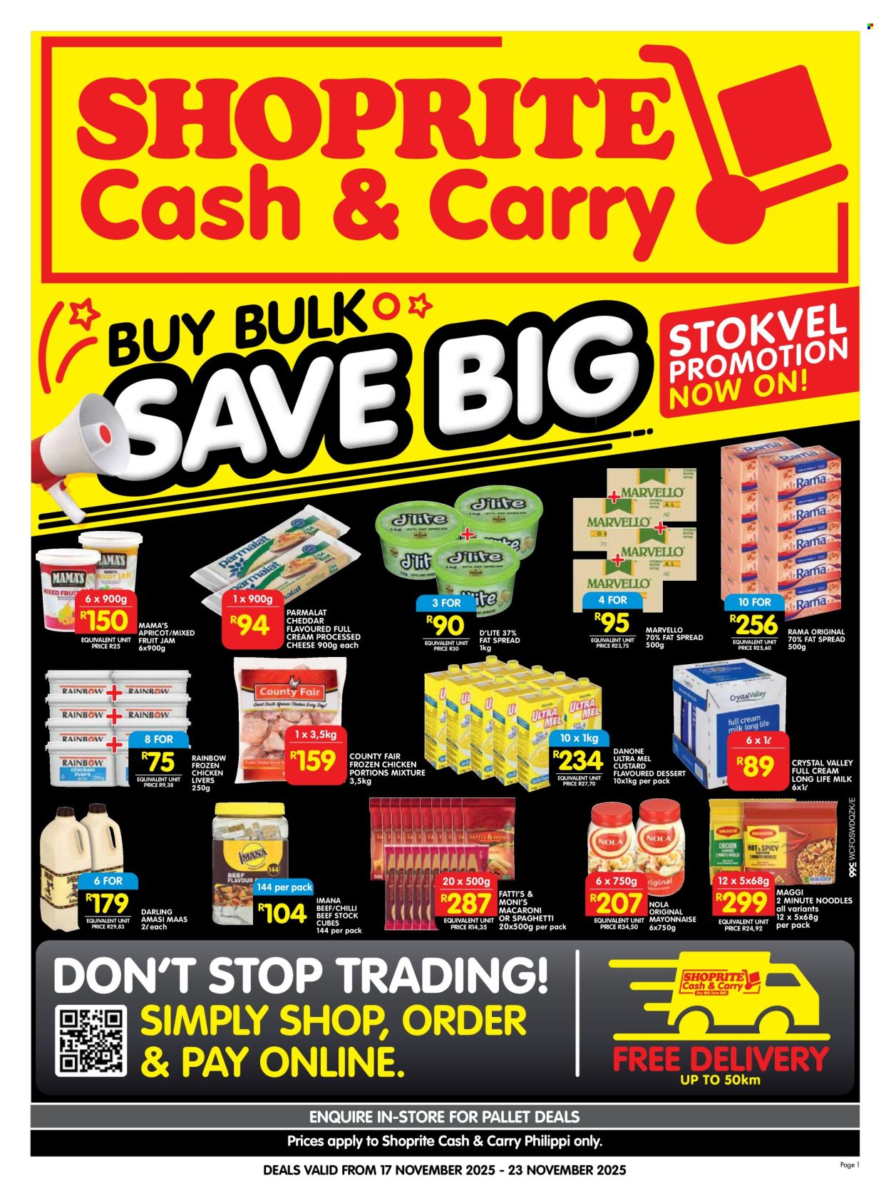 Shoprite specials - 17/11/2025 - 23/11/2025. Page 1