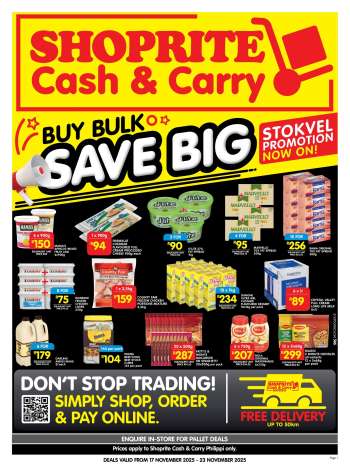 Shoprite catalogue  - 17/11/2025 - 23/11/2025.