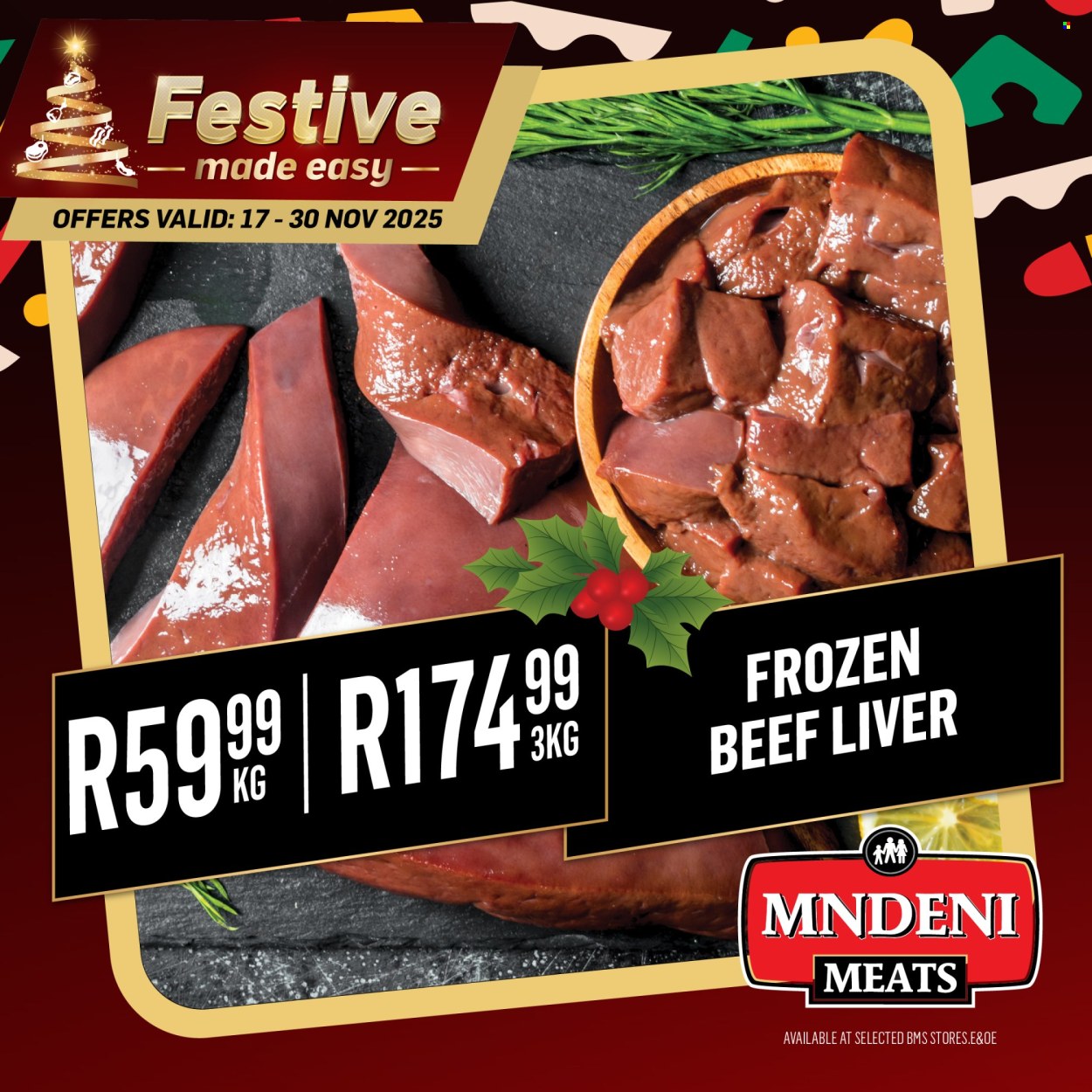 Mndeni Meats specials - 17/11/2025 - 30/11/2025. Page 4