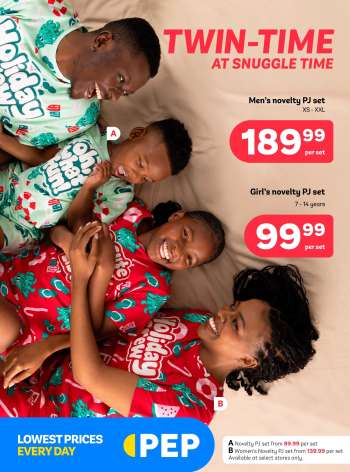 PEP Stores catalogue  - 24/10/2025 - 24/11/2025.
