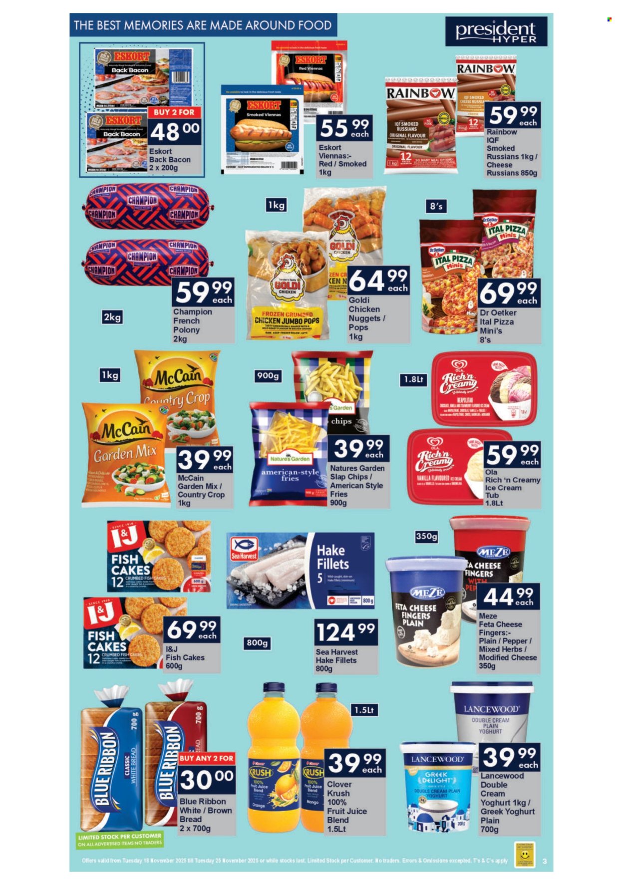 President Hyper specials - 18/11/2025 - 25/11/2025. Page 3