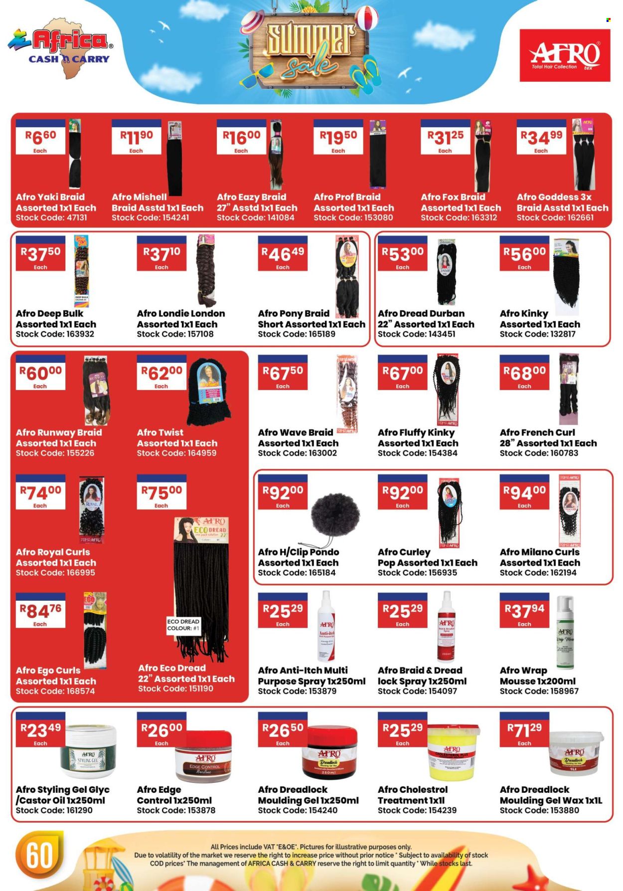 Africa Cash & Carry specials - 17/11/2025 - 31/01/2026. Page 60