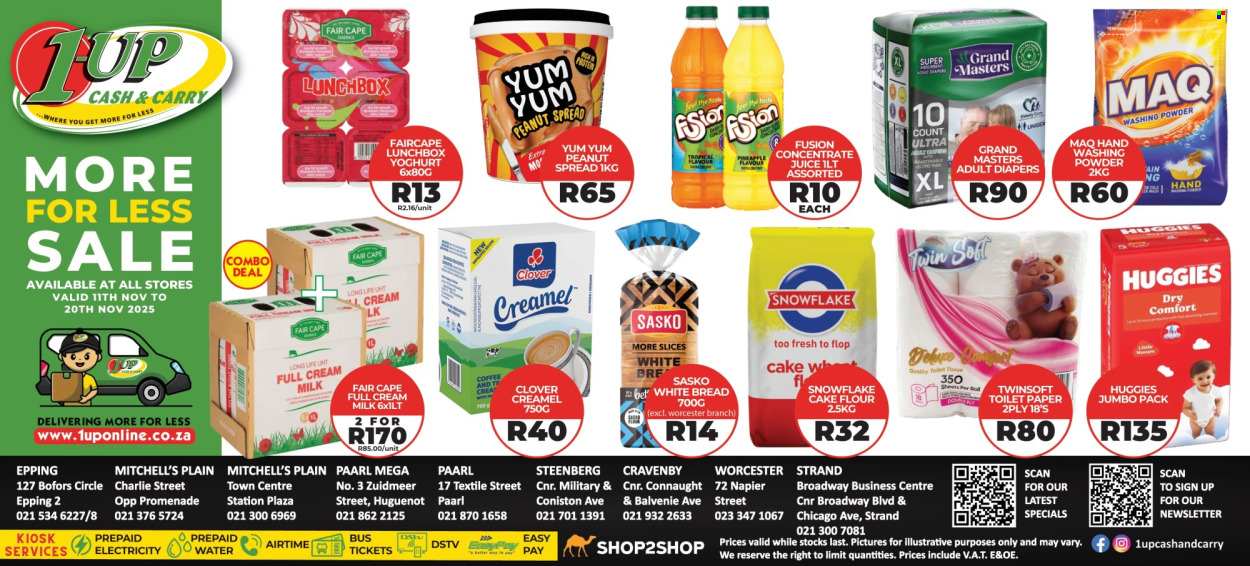 1UP Cash & Carry specials - 11/11/2025 - 20/11/2025. Page 1