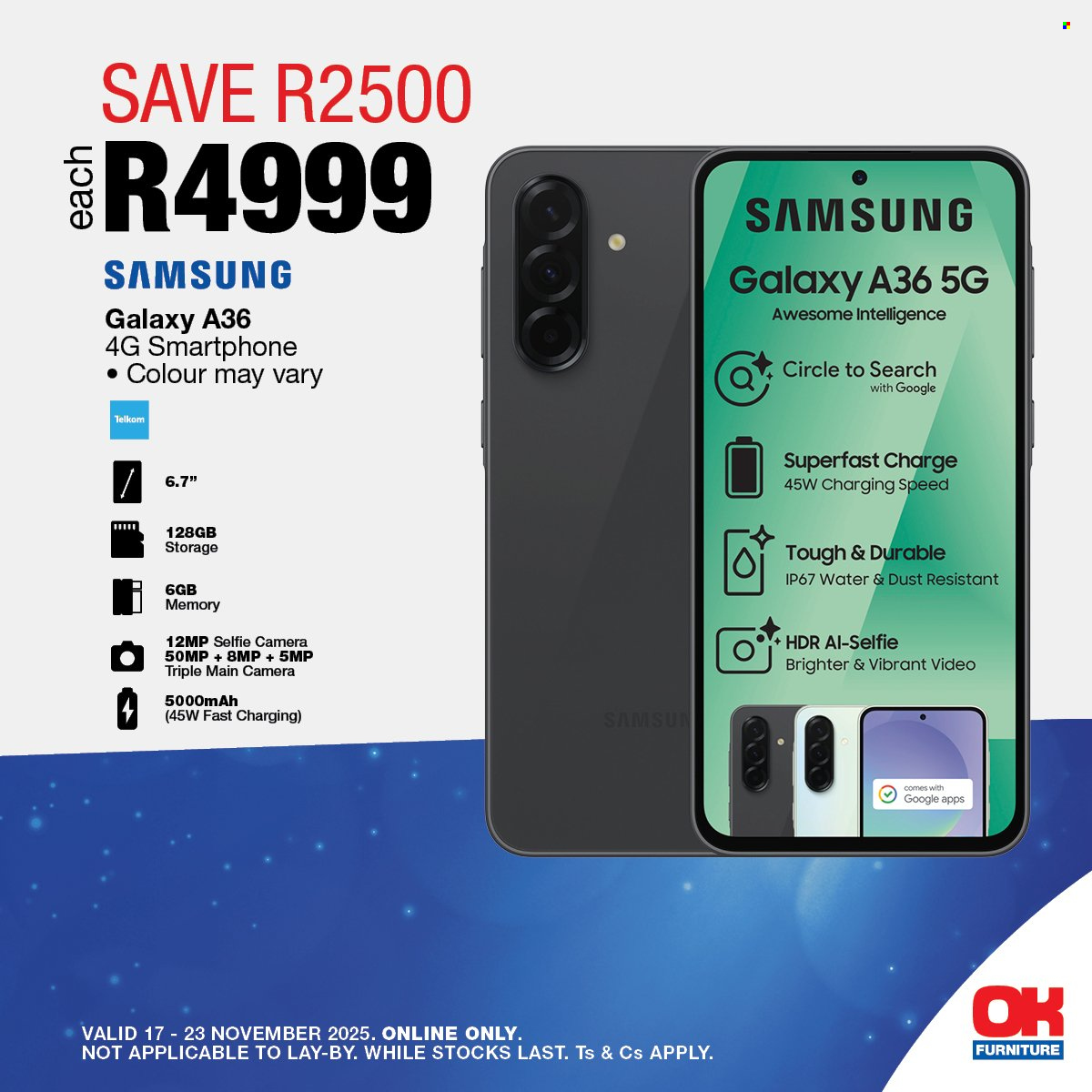 OK Furniture specials - 17/11/2025 - 23/11/2025. Page 5