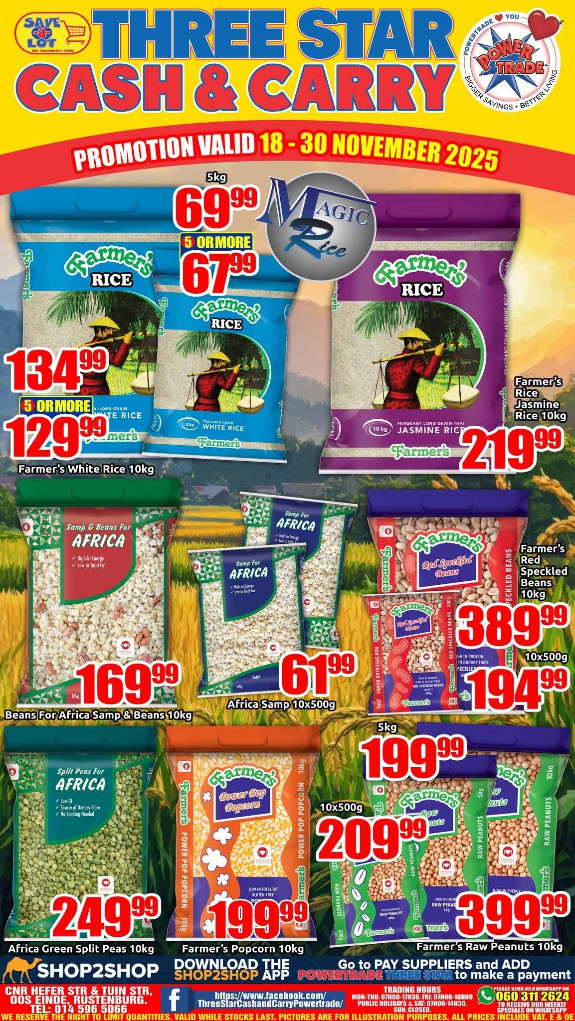 Three Star Cash and Carry specials - 18/11/2025 - 30/11/2025. Page 1