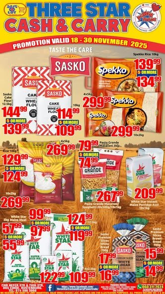 Three Star Cash and Carry specials - 18/11/2025 - 30/11/2025. Page 2