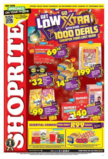 Shoprite catalogue  - 20/11/2025 - 07/12/2025.