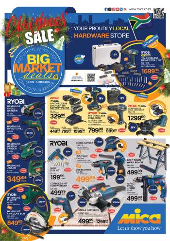 Mica catalogue  - 16/11/2025 - 14/12/2025.