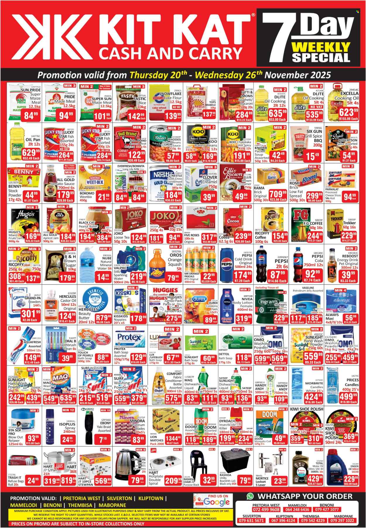 Kit Kat Cash & Carry specials - 20/11/2025 - 26/11/2025. Page 1