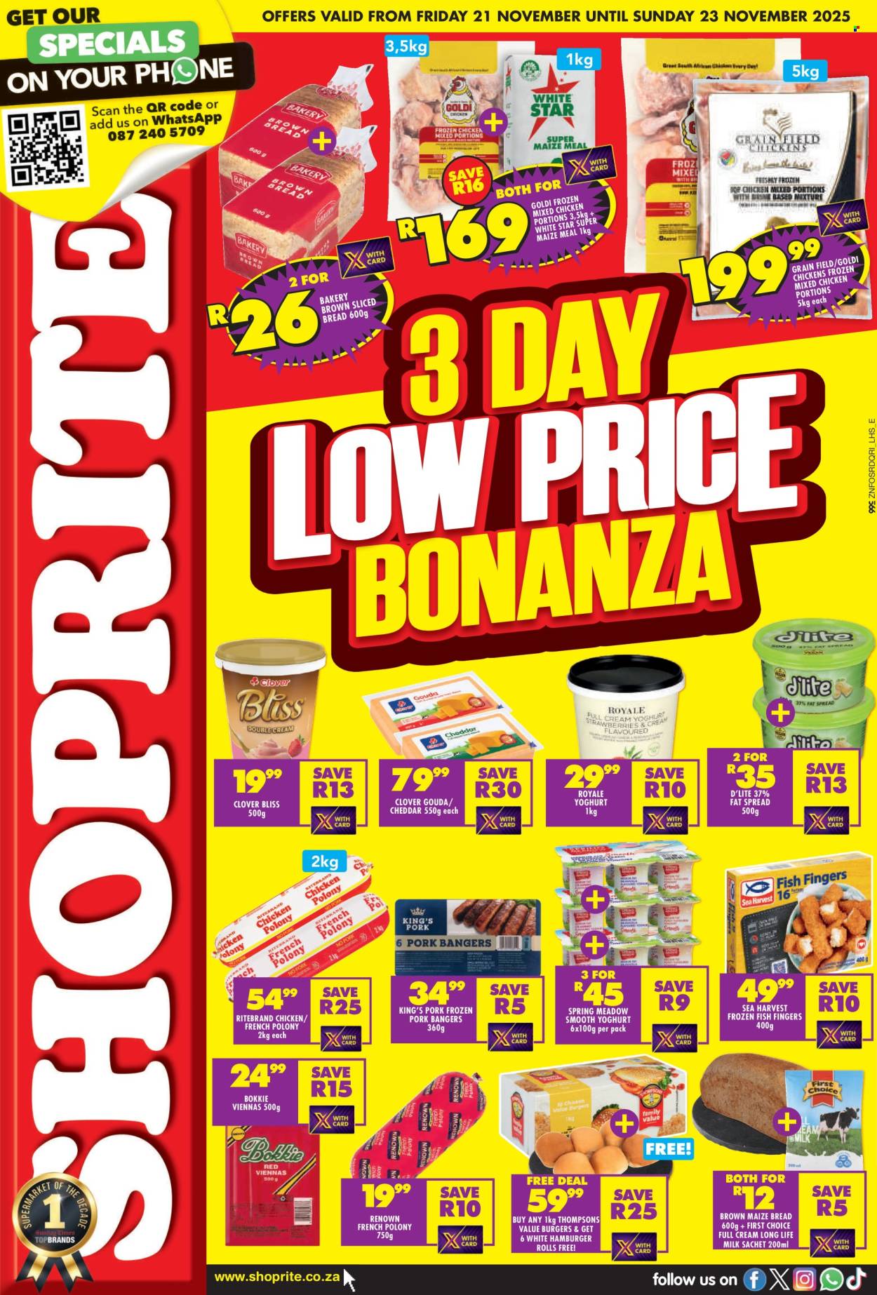 Shoprite specials - 21/11/2025 - 23/11/2025. Page 1
