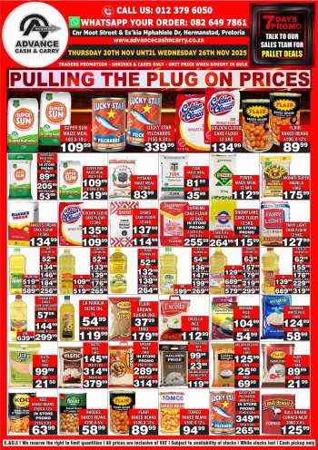 Advance Cash & Carry catalogue  - 20/11/2025 - 26/11/2025.