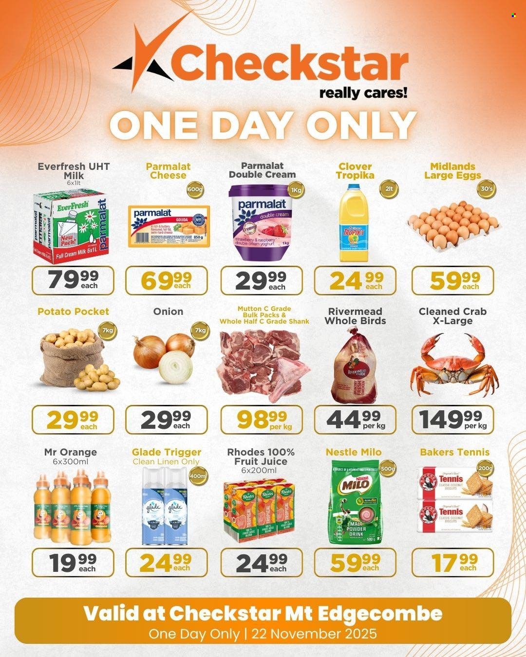 Checkstar specials - 22/11/2025 - 22/11/2025. Page 1