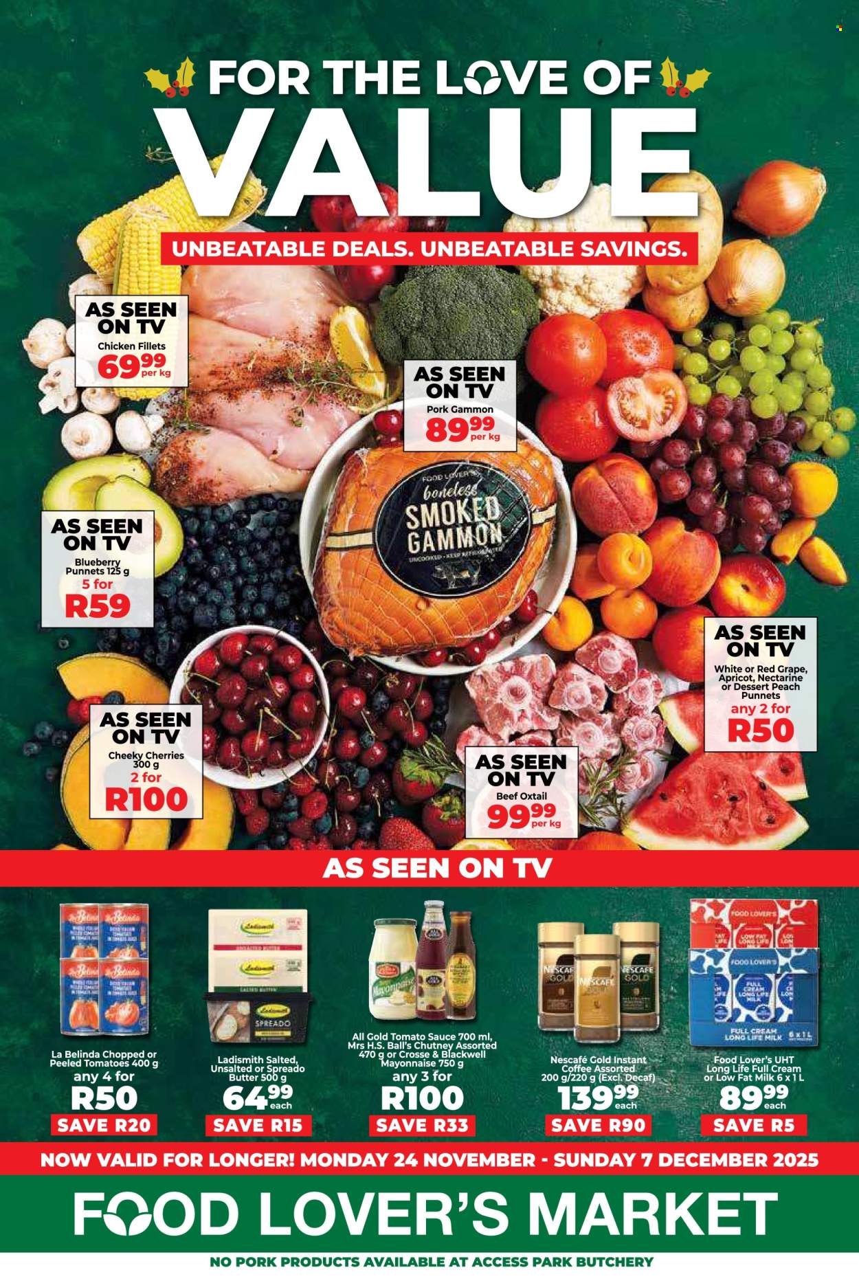 Food Lover's Market specials - 24/11/2025 - 07/12/2025. Page 1