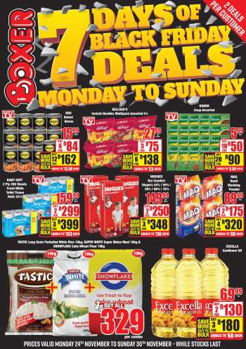 Boxer catalogue  - 24/11/2025 - 30/11/2025.