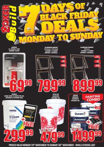 Boxer catalogue  - 24/11/2025 - 30/11/2025.