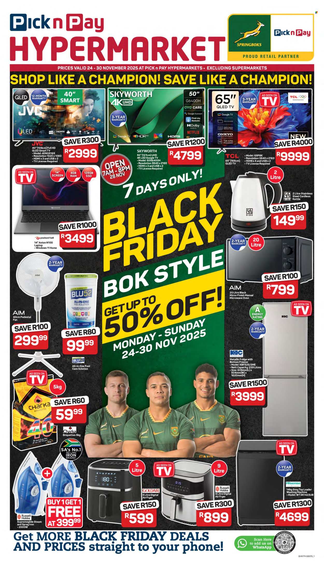 Pick n Pay Hypermarket specials - 24/11/2025 - 30/11/2025. Page 1