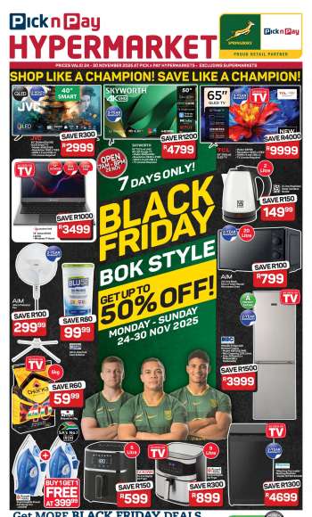 Pick n Pay Hypermarket catalogue  - 24/11/2025 - 30/11/2025.