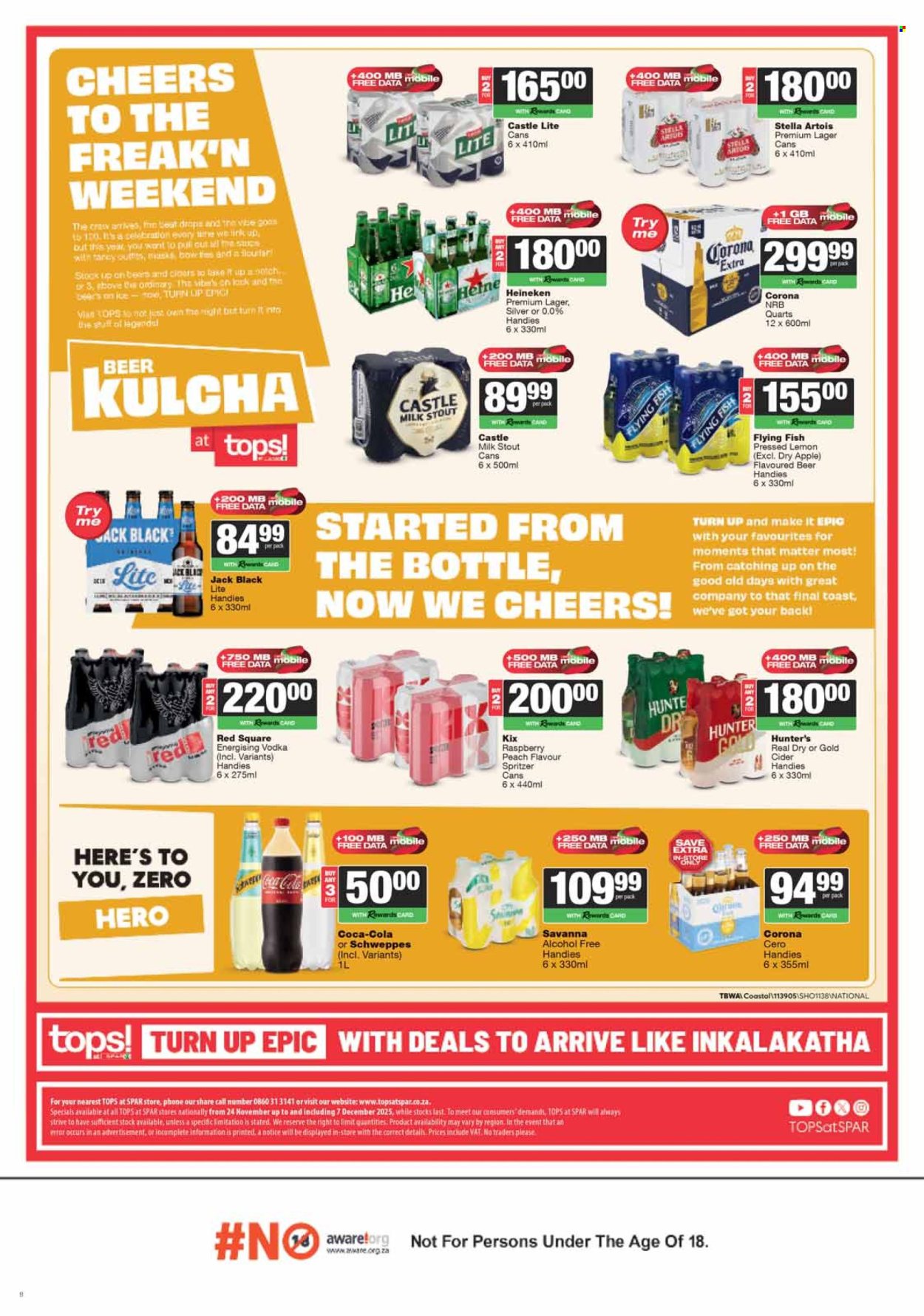 TOPS at SPAR specials - 24/11/2025 - 07/12/2025. Page 8