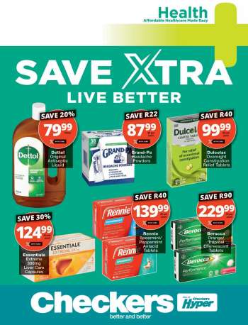 thumbnail - Checkers catalogue - Medirite November Month-End Promotion