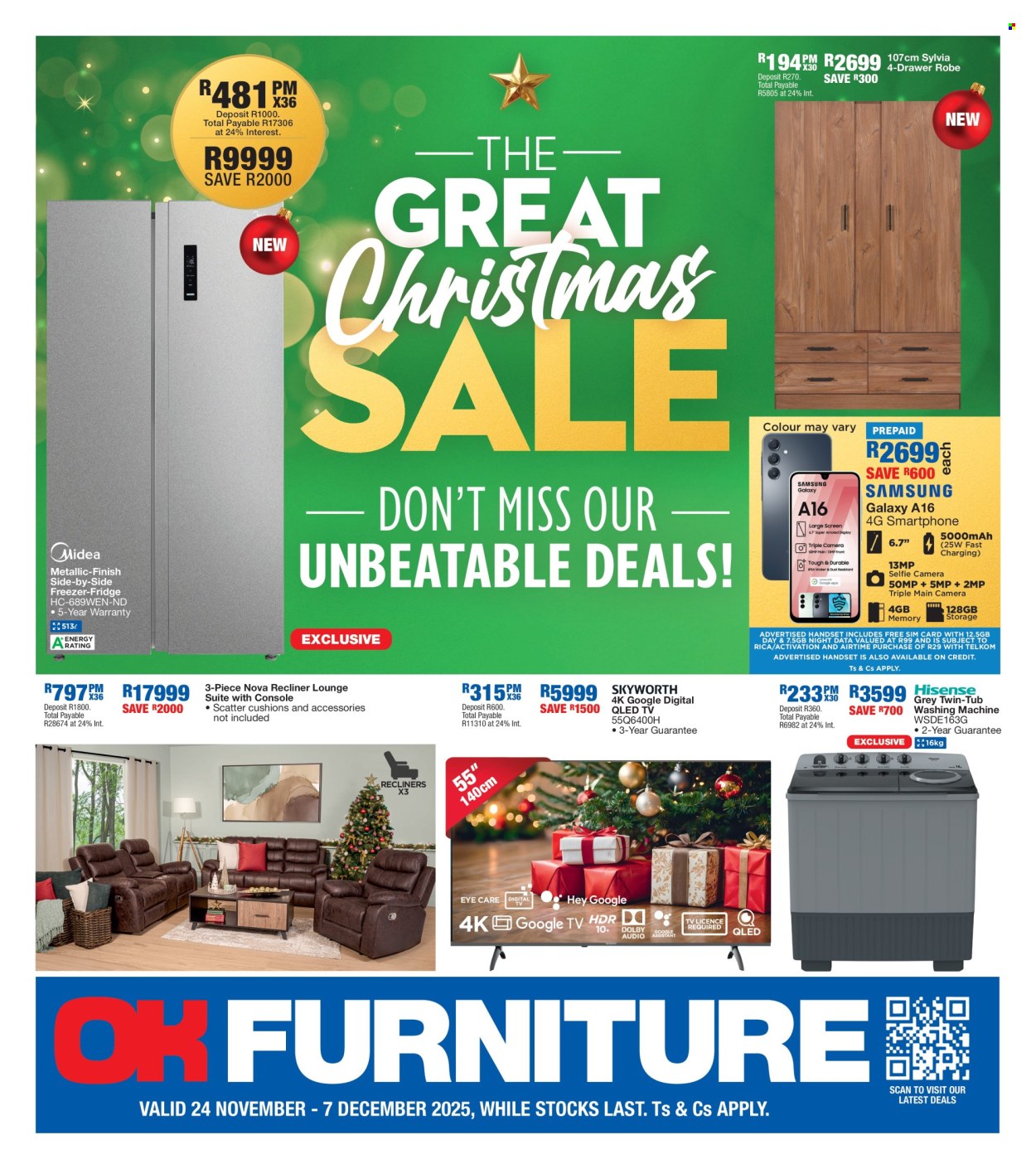 OK Furniture specials - 24/11/2025 - 07/12/2025. Page 1