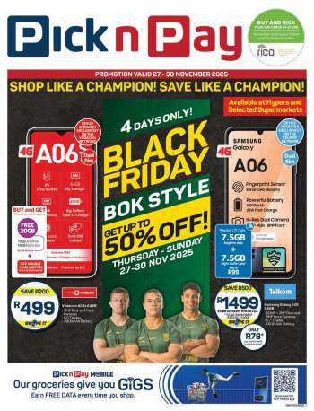 Pick n Pay catalogue  - 27/11/2025 - 30/11/2025.