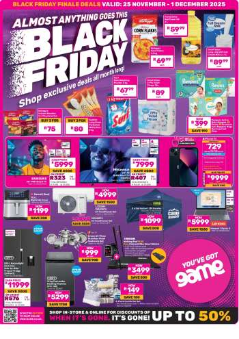Game catalogue  - 25/11/2025 - 01/12/2025.