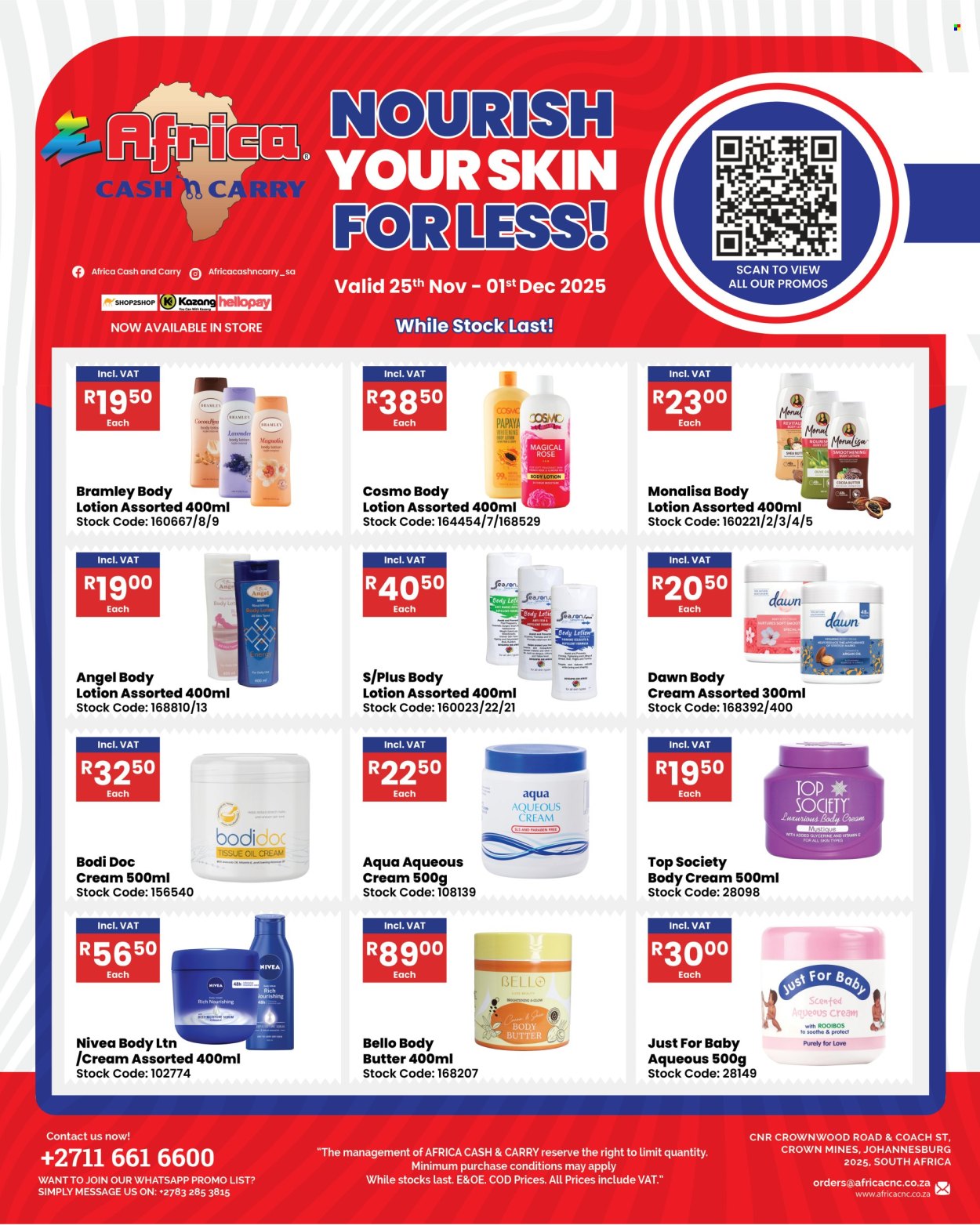 Africa Cash & Carry specials - 25/11/2025 - 01/12/2025. Page 1