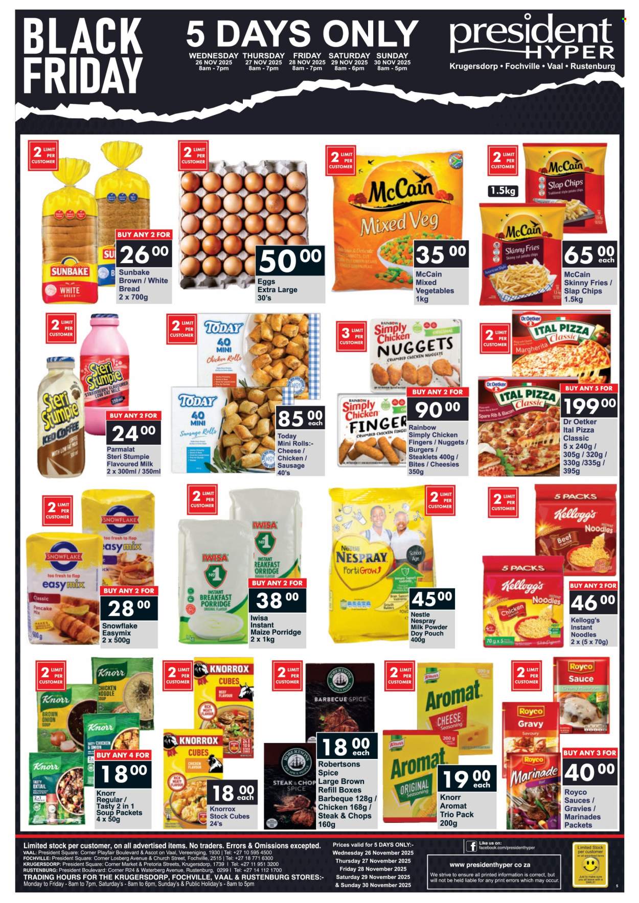 President Hyper specials - 26/11/2025 - 30/11/2025. Page 5