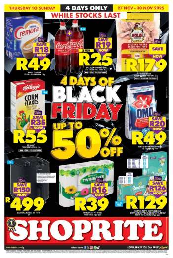 Shoprite catalogue  - 27/11/2025 - 30/11/2025.