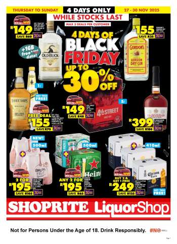 Shoprite catalogue  - 27/11/2025 - 30/11/2025.