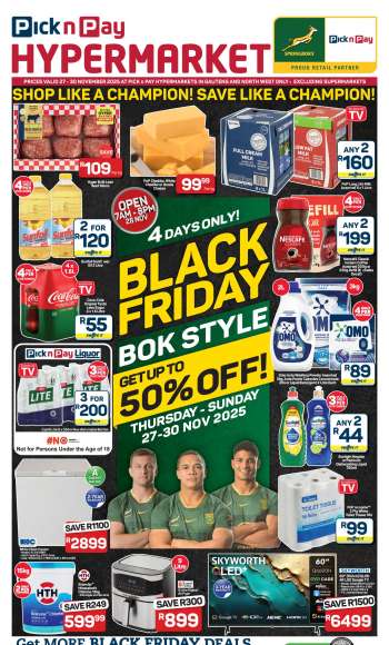 Pick n Pay Hypermarket catalogue  - 27/11/2025 - 30/11/2025.