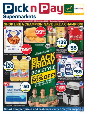 Pick n Pay Supermarket catalogue  - 27/11/2025 - 30/11/2025.