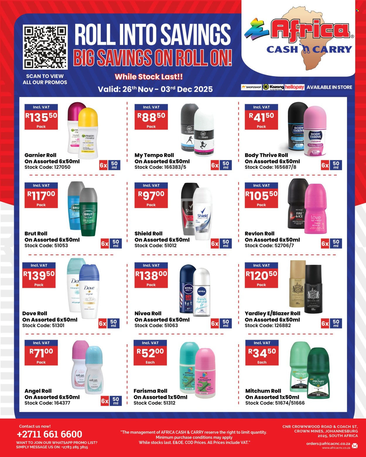 Africa Cash & Carry specials - 26/11/2025 - 02/12/2025. Page 1