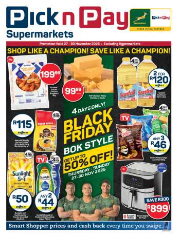 Pick n Pay Supermarket catalogue  - 27/11/2025 - 30/11/2025.