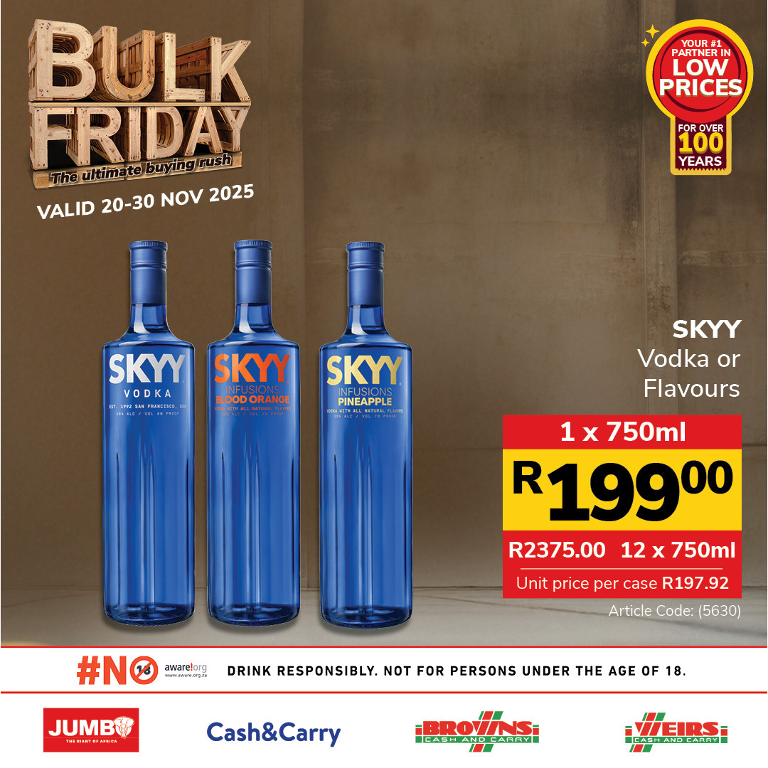Jumbo Cash & Carry specials - 20/11/2025 - 30/11/2025. Page 4