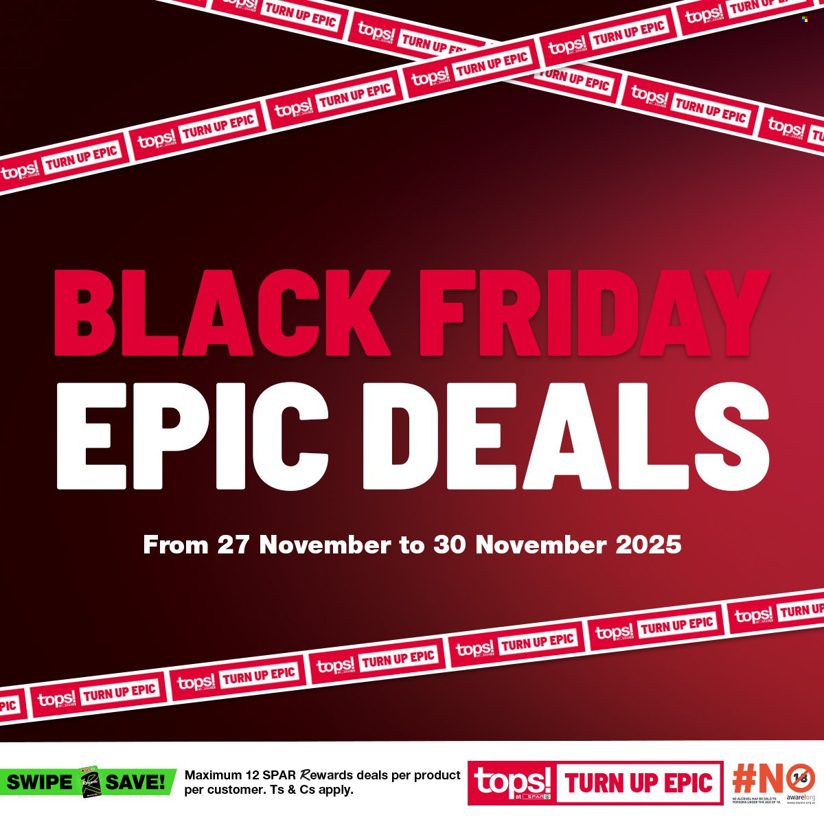 TOPS at SPAR specials - 27/11/2025 - 30/11/2025. Page 1
