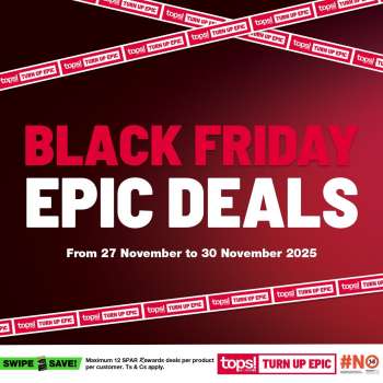 thumbnail - TOPS at SPAR catalogue - Black Friday Epic Deals