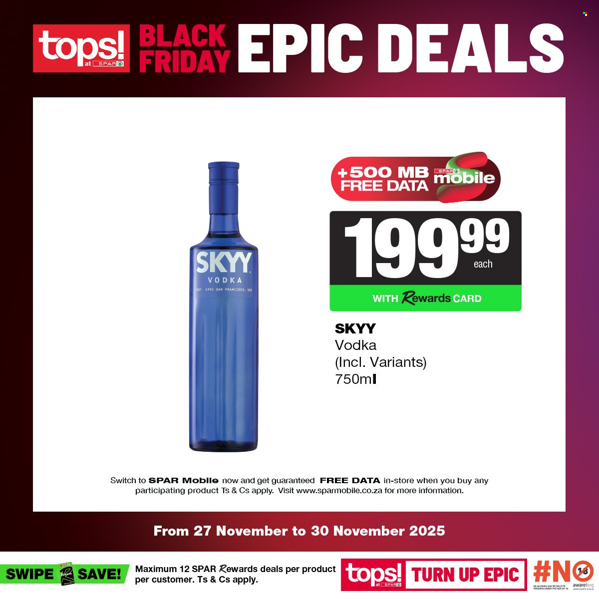 TOPS at SPAR specials - 27/11/2025 - 30/11/2025. Page 4