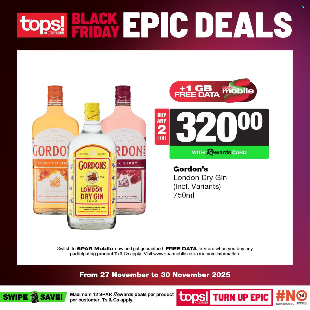 TOPS at SPAR specials - 27/11/2025 - 30/11/2025. Page 8