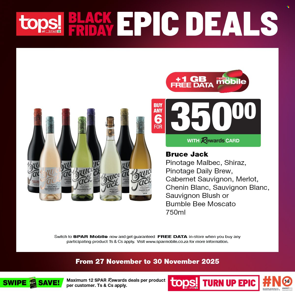 TOPS at SPAR specials - 27/11/2025 - 30/11/2025. Page 11