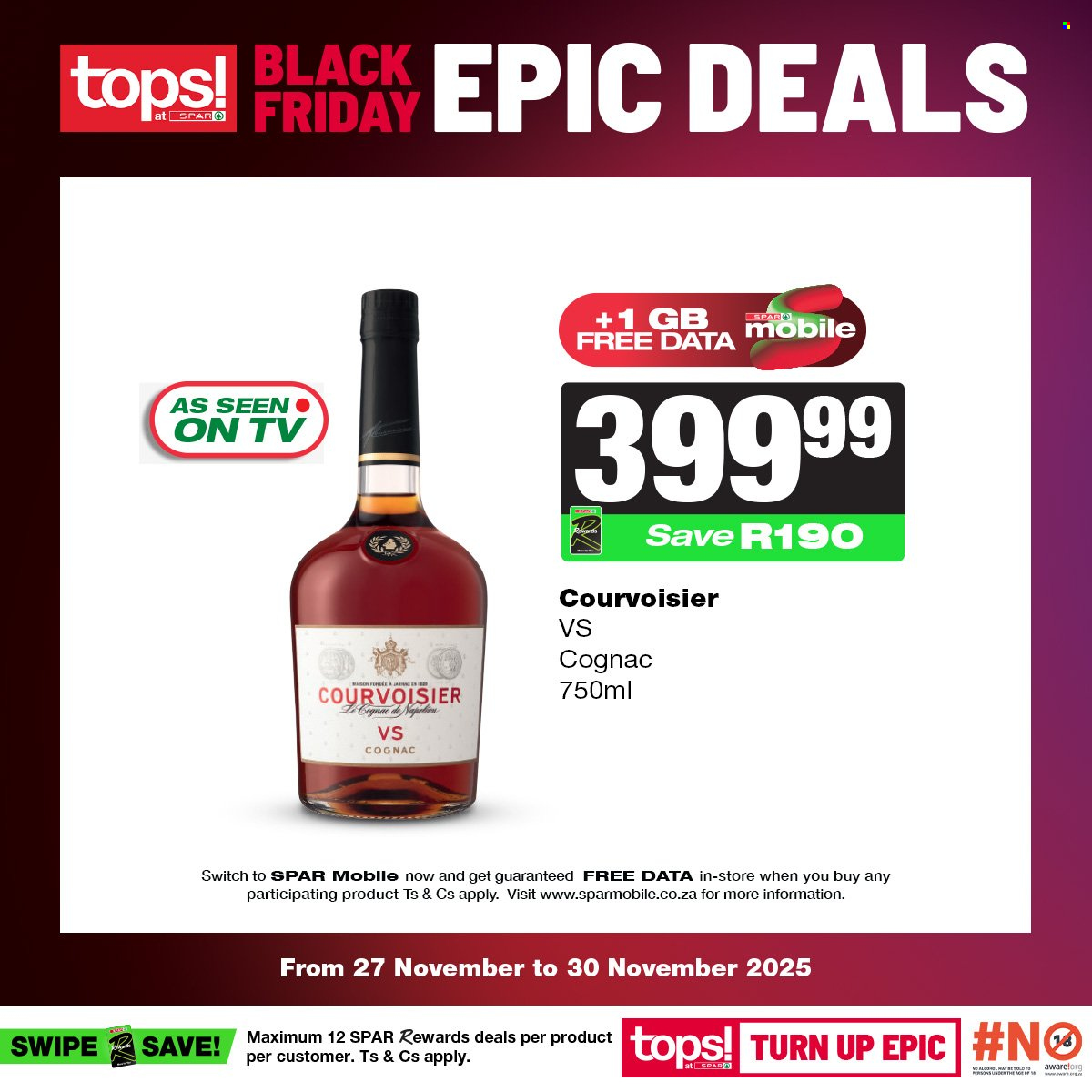 TOPS at SPAR specials - 27/11/2025 - 30/11/2025. Page 21