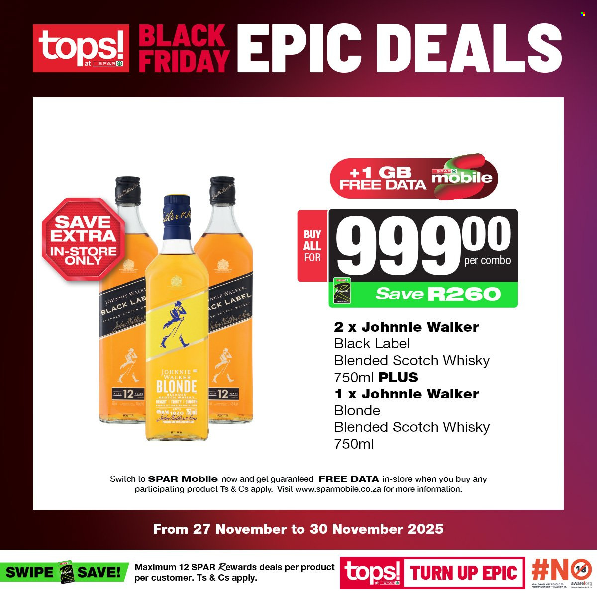 TOPS at SPAR specials - 27/11/2025 - 30/11/2025. Page 22
